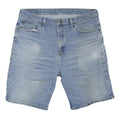 WRANGLER Mens Denim Blue Casual Shorts L W36 Classic Cotton Blend 5-Pocket