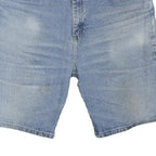 WRANGLER Mens Denim Blue Casual Shorts L W36 Classic Cotton Blend 5-Pocket