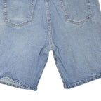 WRANGLER Mens Denim Blue Casual Shorts L W36 Classic Cotton Blend 5-Pocket