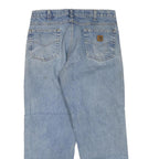 CARHARTT Mens Jeans Blue Regular Straight Denim Medium W36 L30 Workwear