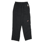 SPEEDWAY Mens Joggers Black L W26 L34 Regular Fit Straight Leg Polyester