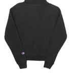 CHAMPION REVERSE WEAVE Womens Black Hoodie XS Classic Pullover Cotton Blend