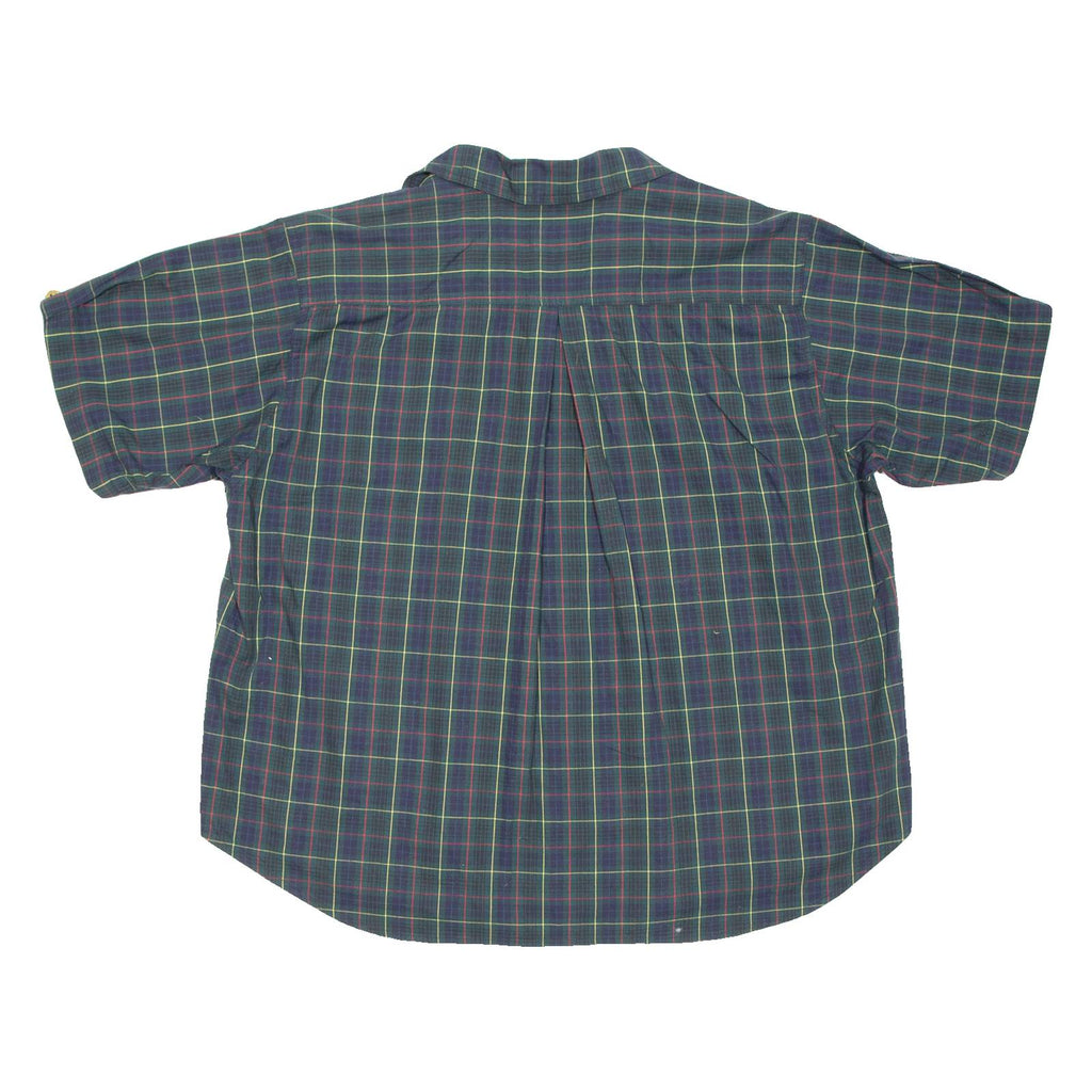 BEE-Q BY BISON Womens Shirt Green Check L