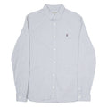 ALL SAINTS Mens Plain Shirt Grey Long Sleeve S