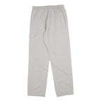ATLAS FOR MEN Mens Polyester Blend Light Grey Relaxed Cargo Trousers W30 L32