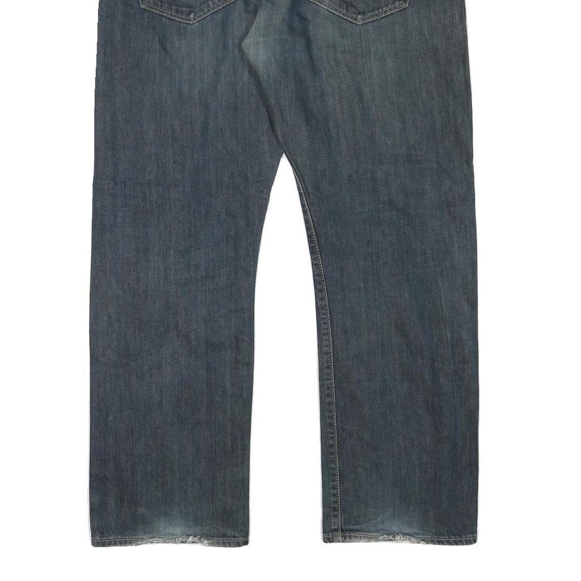 LEVI'S 501 Mens Jeans Blue Regular Straight Denim Medium W36 L28 Classic Button