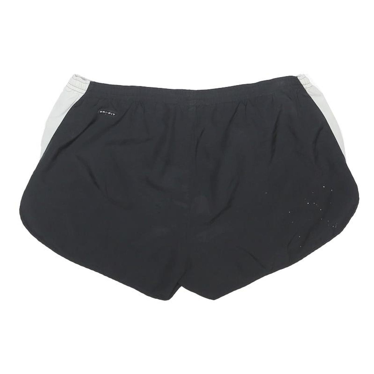 NIKE Womens Black & White Sports Running Casual Shorts Size L W32 Lightweight