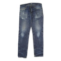 CARHARTT WIP Mens Jeans Blue Slim Straight Denim Medium W34 L30 Casual Wear