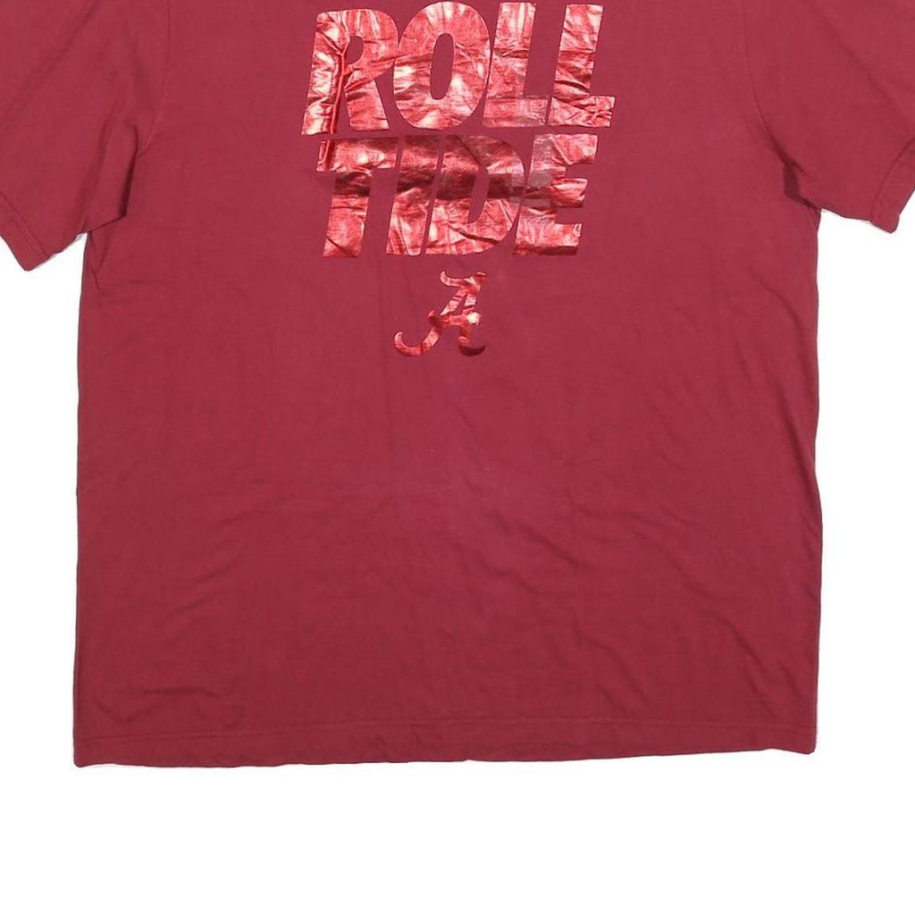 NIKE Mens Red Roll Tide Graphic T-Shirt XL Short Sleeve Crew Neck