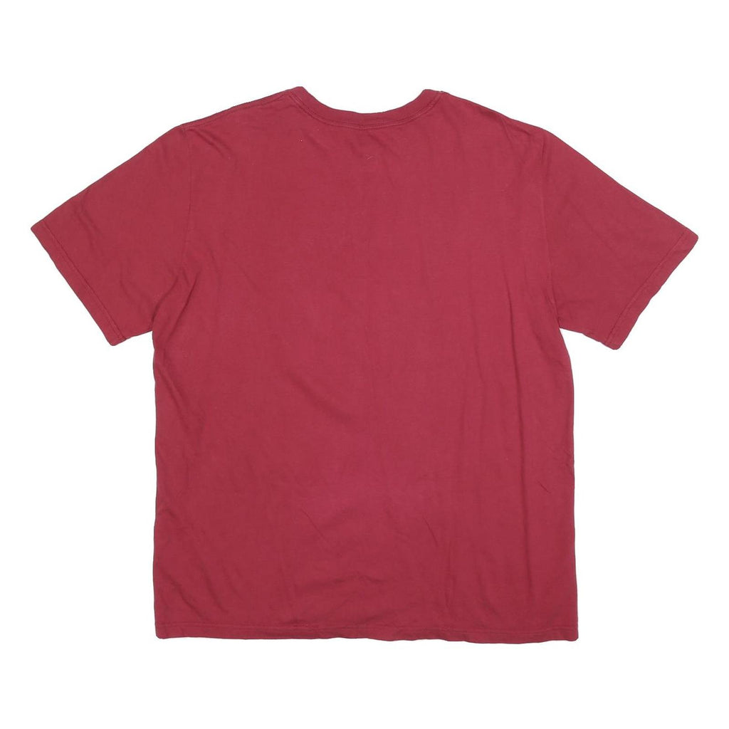 NIKE Mens Red Roll Tide Graphic T-Shirt XL Short Sleeve Crew Neck