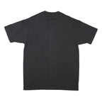 Mens Single Stitch Black Modern T-Shirt L Short Sleeve Crew Neck World Tour