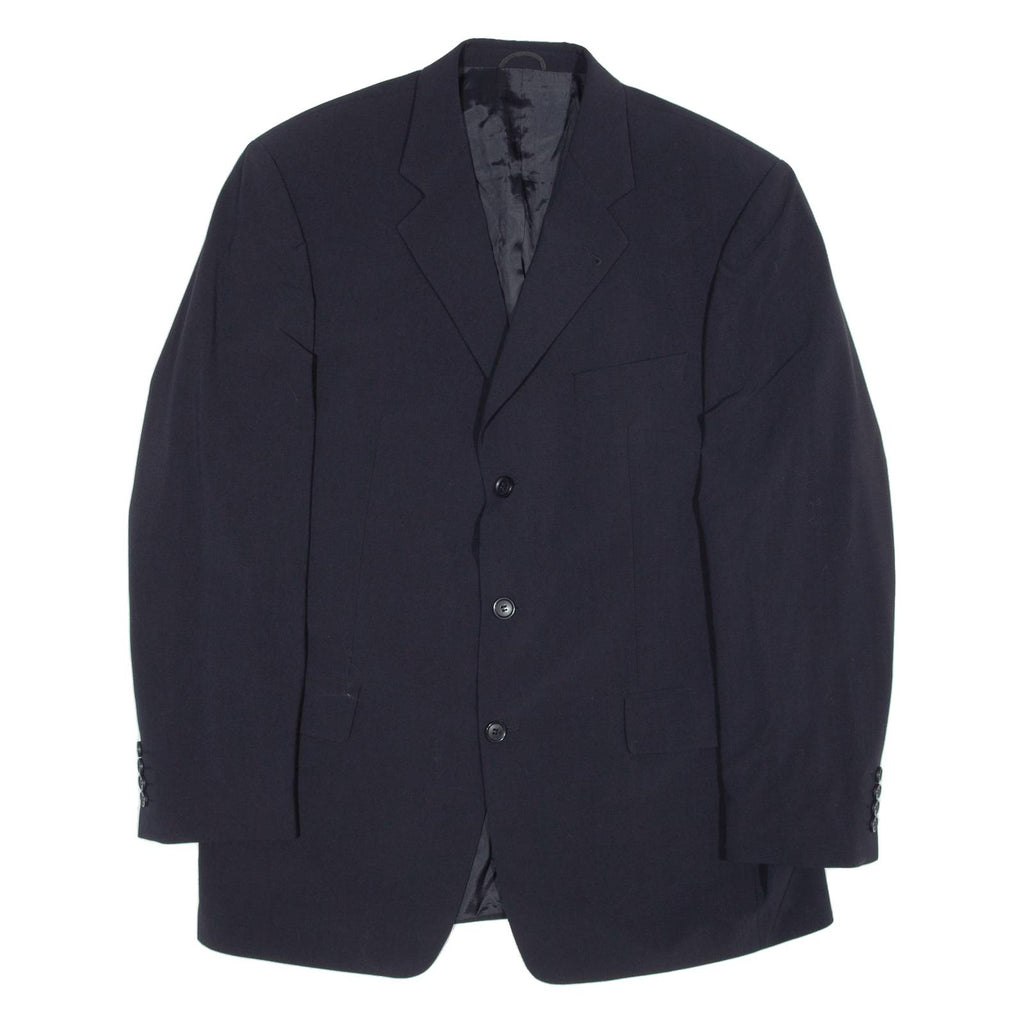 MARIO BARUTTI Mens Blazer Jacket Blue Wool M