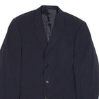 MARIO BARUTTI Mens Blazer Jacket Blue Wool M