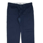 DICKIES 774 Workwear Womens Trousers Blue Regular Straight W36 L30