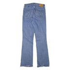 LEVI'S Womens Jeans Blue Regular Flared Denim Light W28 L32 Classic Fit Zip