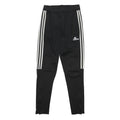 ADIDAS Mens Joggers Black Slim Tapered S W25 L29 Classic Sportswear Stripe