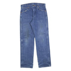 WRANGLER Mens Regular Blue Denim Classic Jeans W29 L30 Light Cotton Blend Zip