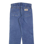 WRANGLER Mens Regular Blue Denim Classic Jeans W29 L30 Light Cotton Blend Zip