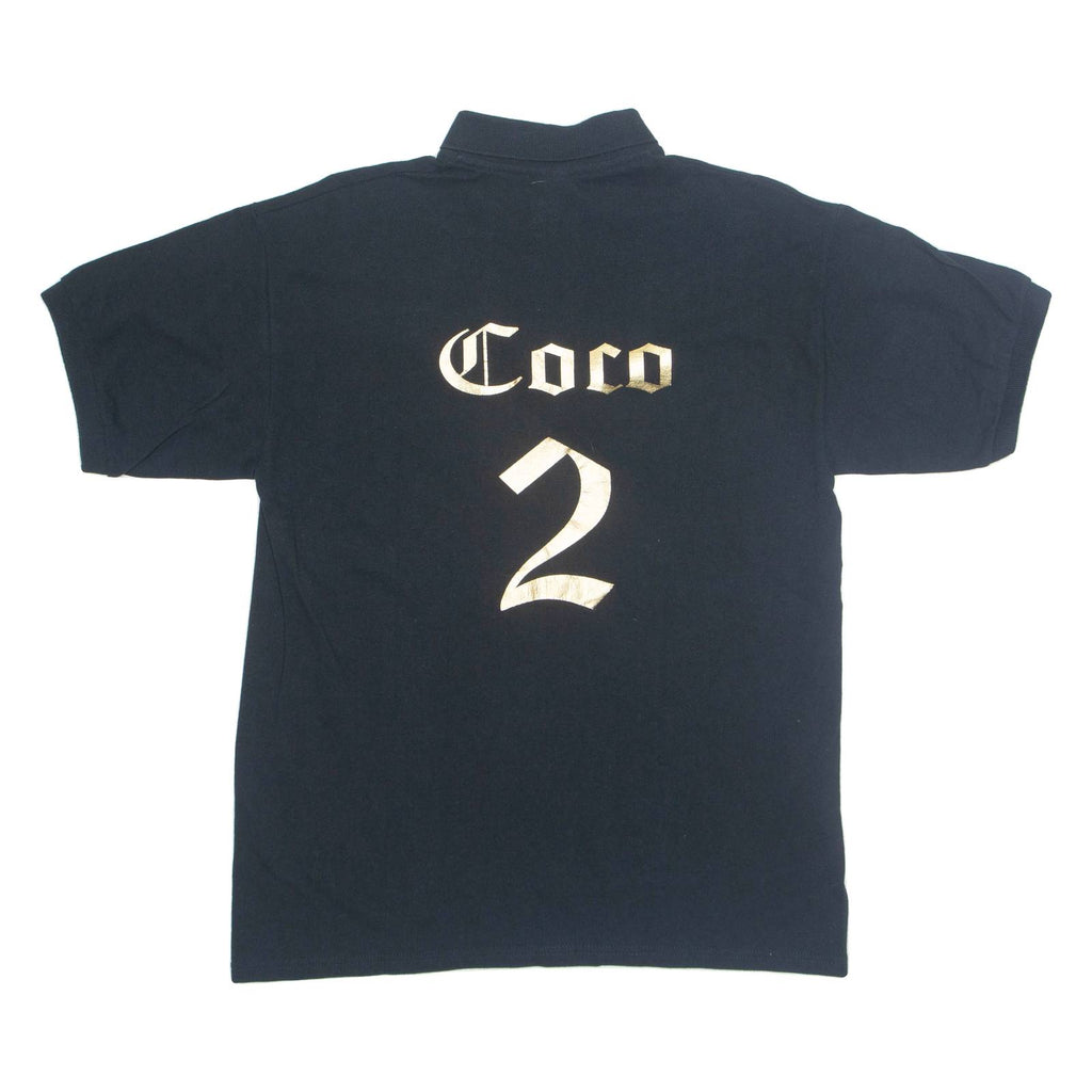 GILDAN COCO 2 Mens Polo Shirt Black M