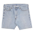 LEVI'S Mens Shorts Blue Denim Casual L W36 Classic Cotton 5-Pocket Hardwearing
