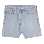 LEVI'S Mens Shorts Blue Denim Casual L W36 Classic Cotton 5-Pocket Hardwearing