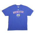 ADIDAS Mens Blue Rochester Graphic T-Shirt XL Short Sleeve Crew Neck Cotton