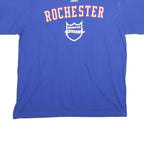 ADIDAS Mens Blue Rochester Graphic T-Shirt XL Short Sleeve Crew Neck Cotton