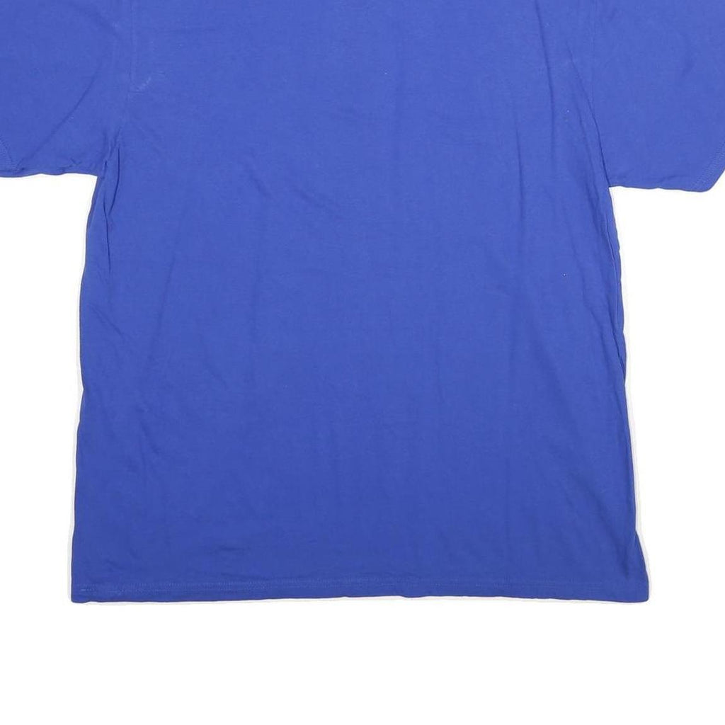 ADIDAS Mens Blue Rochester Graphic T-Shirt XL Short Sleeve Crew Neck Cotton