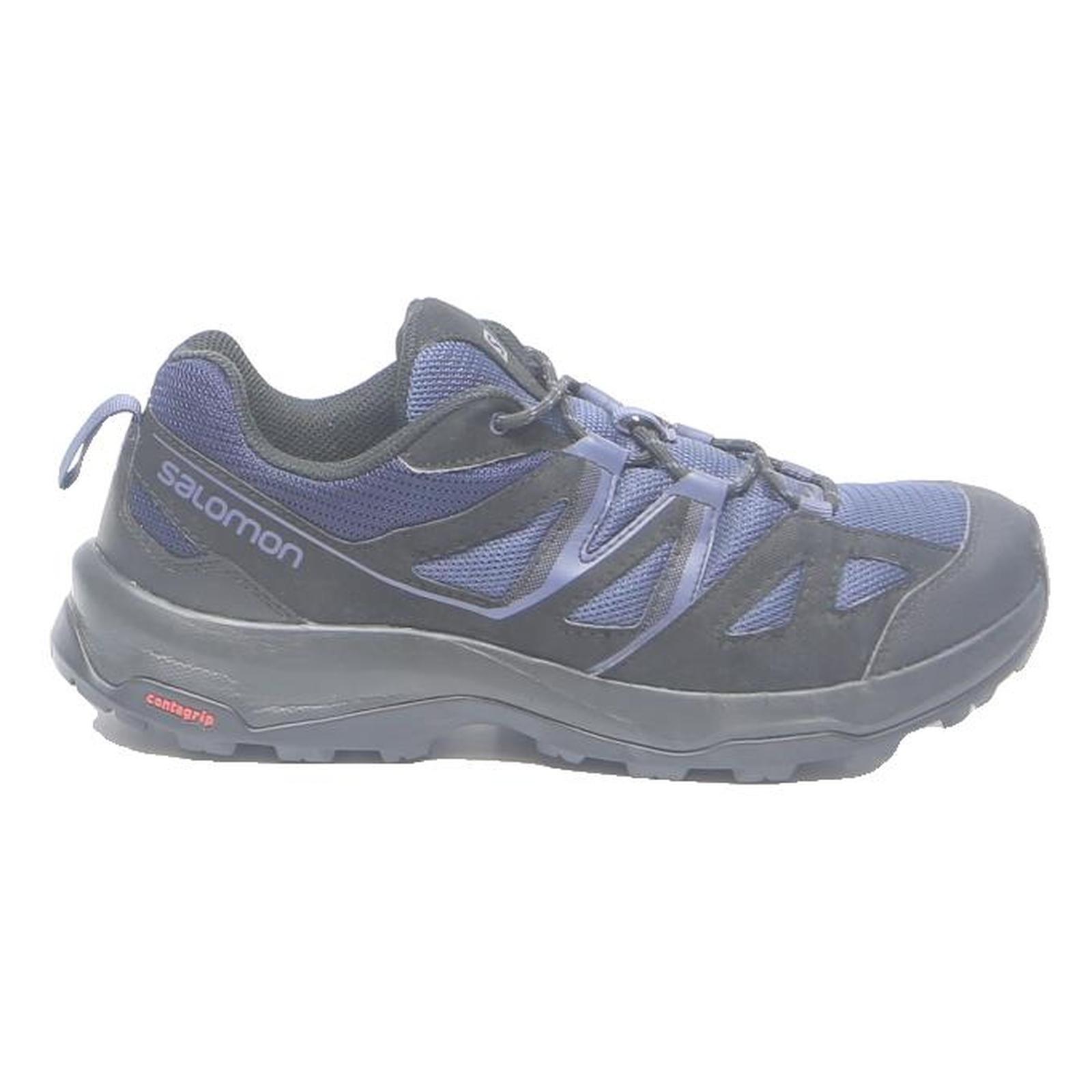 SALOMON XA Pro 3D Mens Low Top Trainers Black & Blue Synthetic UK 7.5 Outdoor