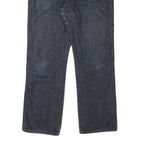 DKNY Mens Jeans Blue Regular Straight Denim Medium W34 L30 Classic Cotton Blend