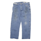 DICKIES Mens Jeans Blue Regular Straight Denim Medium W34 L28 Workwear Casual