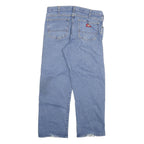 DICKIES Mens Jeans Blue Regular Straight Denim Medium W34 L28 Workwear Casual