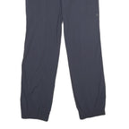 ADIDAS Womens Polyamide Blend Black Regular Straight Trousers W32 L32 Sportswear