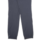 ADIDAS Womens Polyamide Blend Black Regular Straight Trousers W32 L32 Sportswear