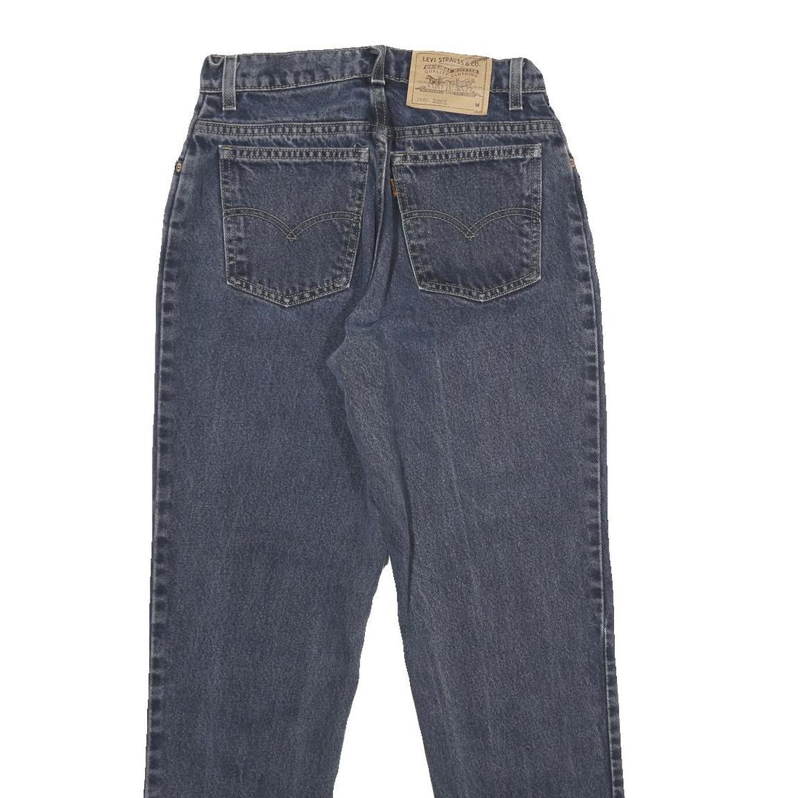 LEVI'S Womens Jeans Blue Relaxed Tapered Denim Medium W26 L30 951 Model