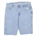 WRANGLER Mens Light Blue Denim Casual Shorts XL W38 Classic Cotton Blend