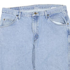 WRANGLER Mens Light Blue Denim Casual Shorts XL W38 Classic Cotton Blend