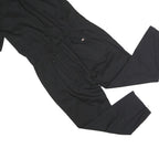 DICKIES Mens Black Cotton Blend Dungarees Regular Fit Short Sleeve M W34 L25