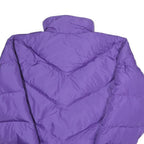 EMS Womens Purple & Pink Puffer Jacket S Nylon Zip Outdoor Warm