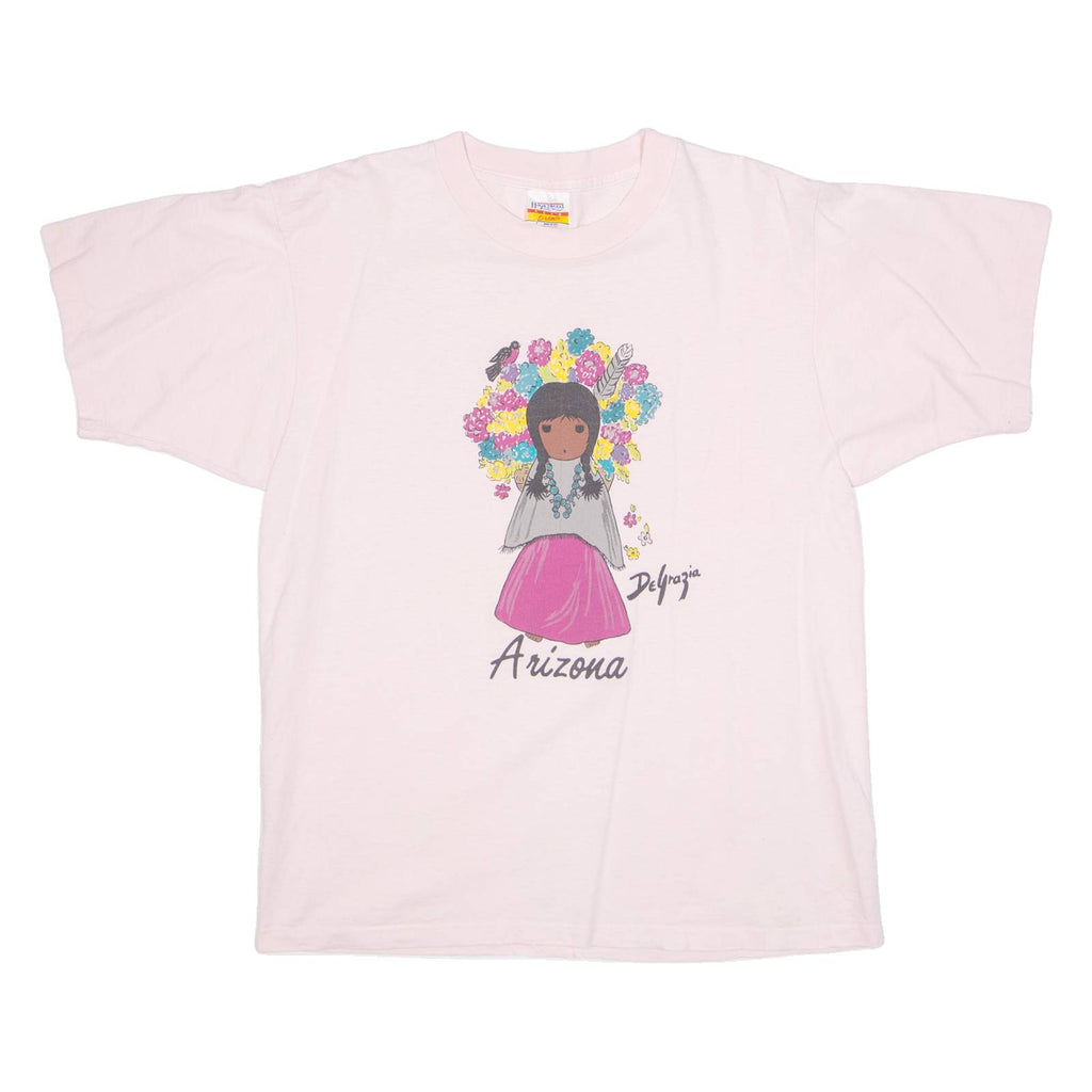 HAZELWOOD De Grazia Arizona Womens T-Shirt Pink USA L