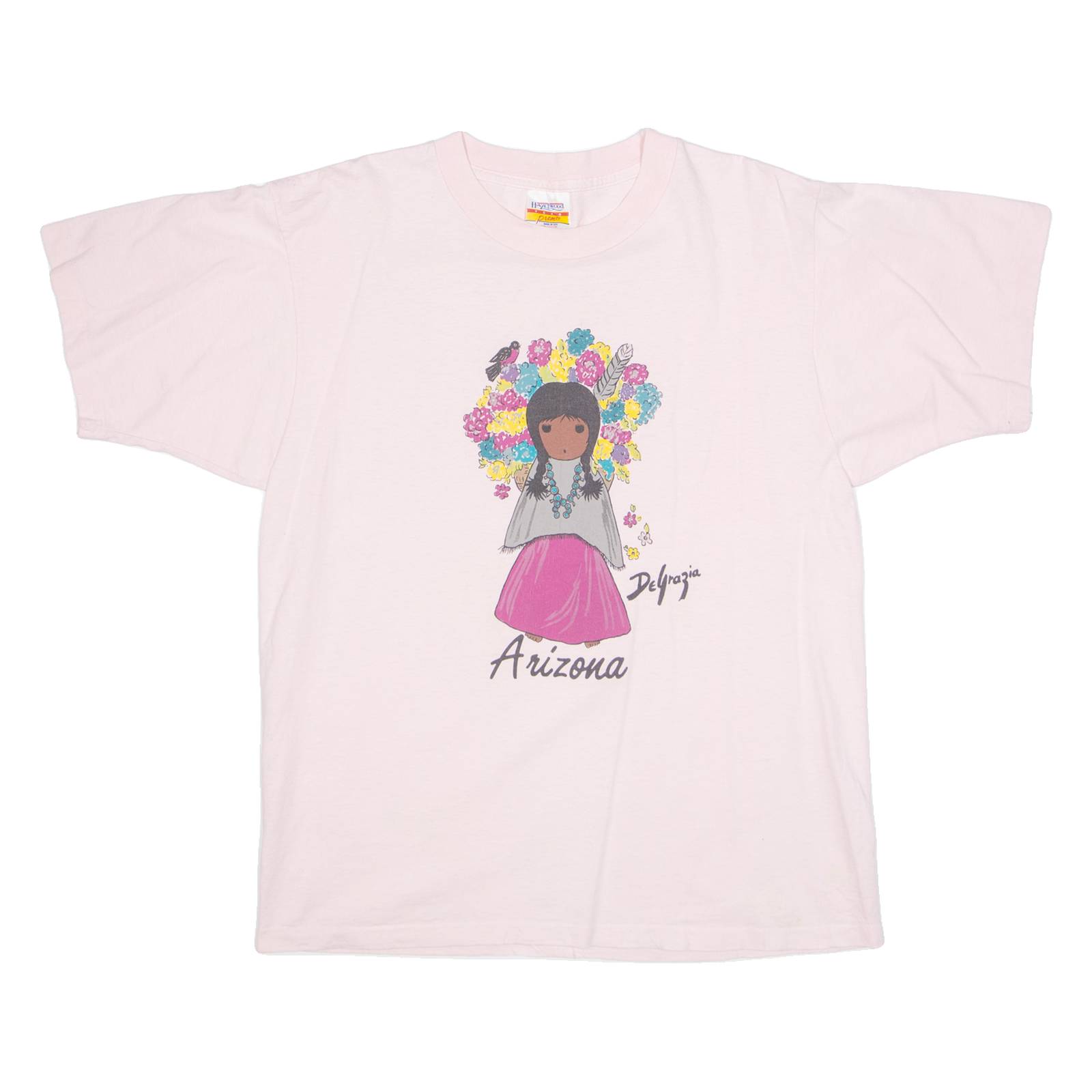 HAZELWOOD De Grazia Arizona Womens T-Shirt Pink USA L