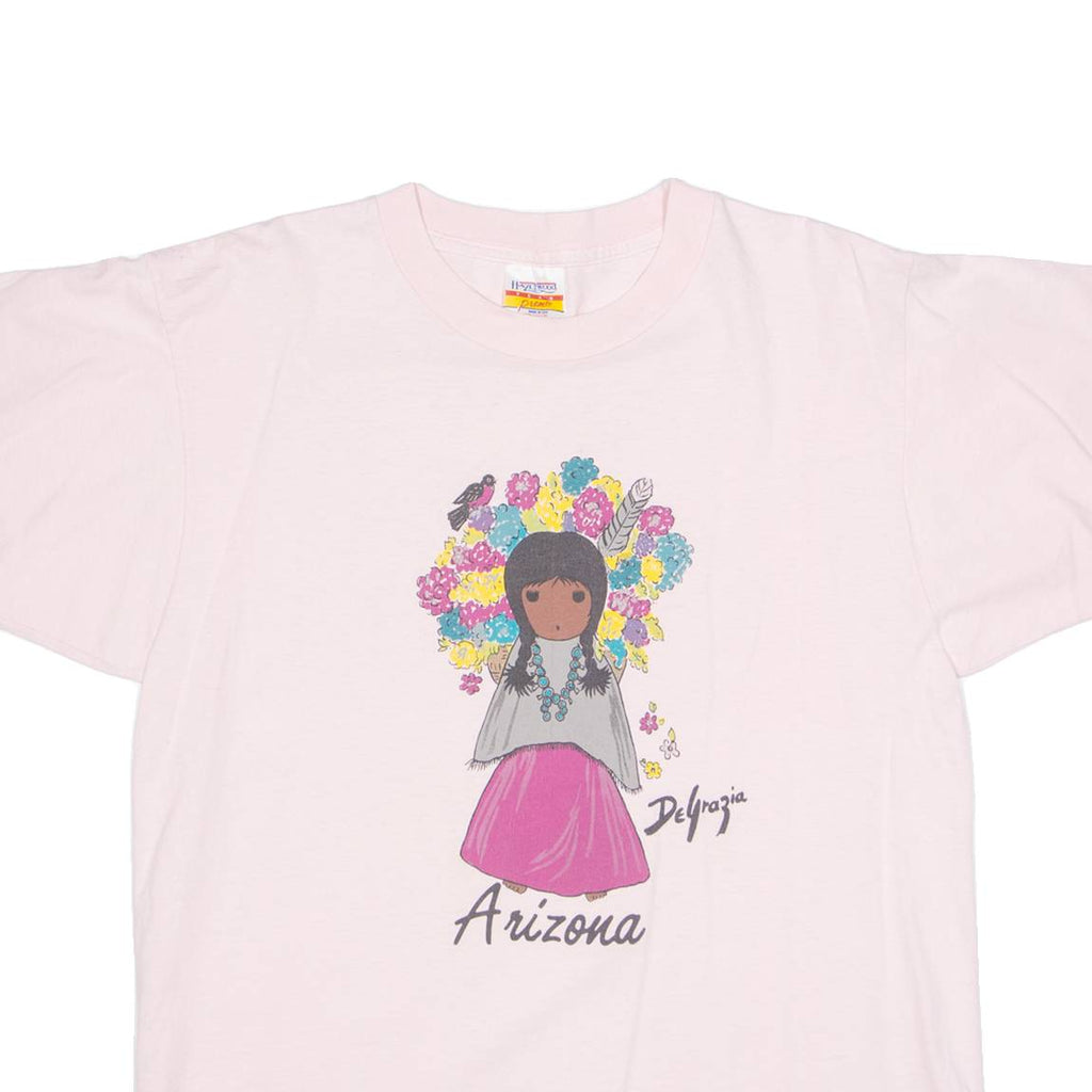 HAZELWOOD De Grazia Arizona Womens T-Shirt Pink USA L