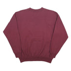 M&C SPORT Mens Maroon Limited Edition Grandpa Crew Neck M Cotton Blend