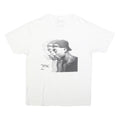 2PAC Mens White Graphic T-Shirt L Short Sleeve Crew Neck Cotton Blend