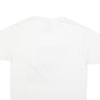 2PAC Mens White Graphic T-Shirt L Short Sleeve Crew Neck Cotton Blend