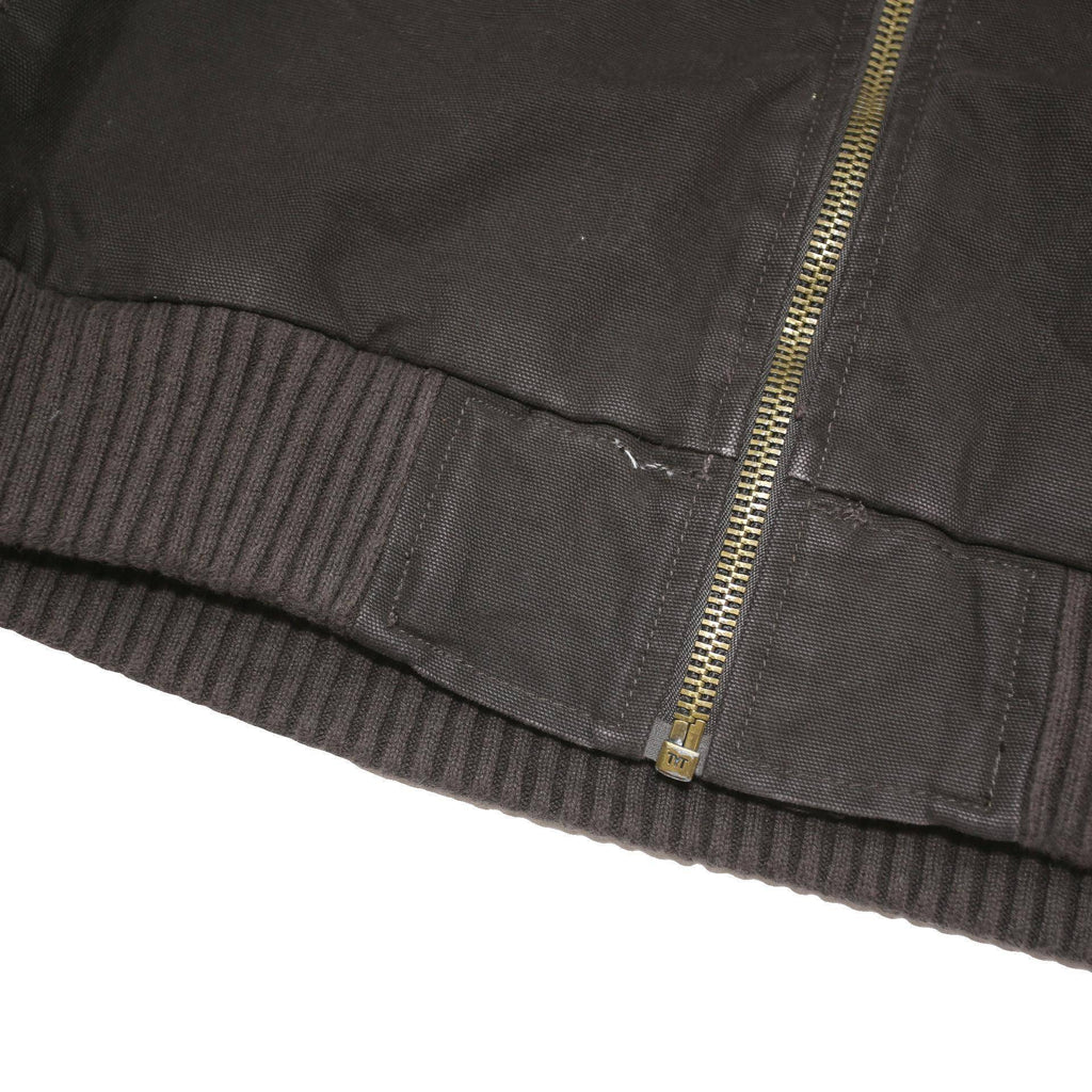 LEVI'S Mens Black Cotton Blend Shirt L Hooded Zip Front Casual Jacket