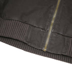 LEVI'S Mens Black Cotton Blend Shirt L Hooded Zip Front Casual Jacket