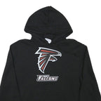 CHAMPION Mens Black Fort Falcons Hoodie M Cotton Blend Drawstring Hooded