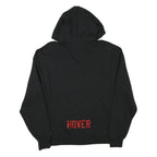 CHAMPION Mens Black Fort Falcons Hoodie M Cotton Blend Drawstring Hooded