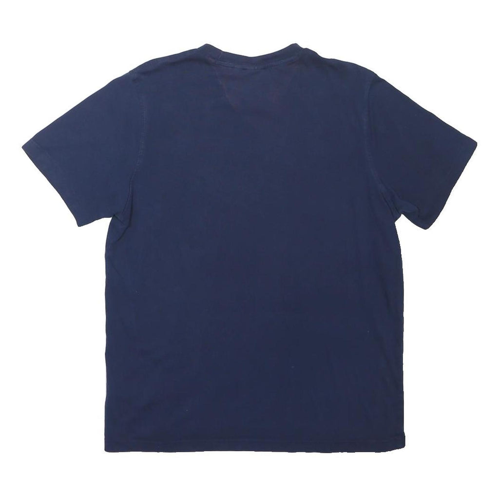 ADIDAS ORIGINALS Mens Blue Graphic T-Shirt L Short Sleeve Crew Neck Casual